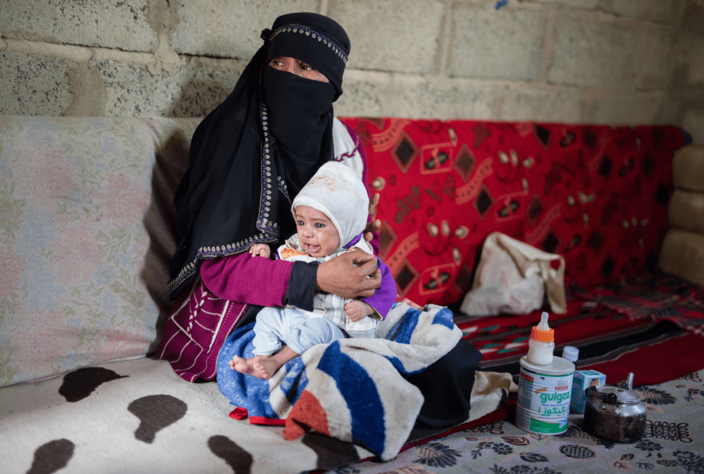 newborn in yemen