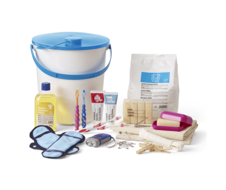 Emergency Family Water & Hygiene Kit Survival Gifts UNICEF Ireland