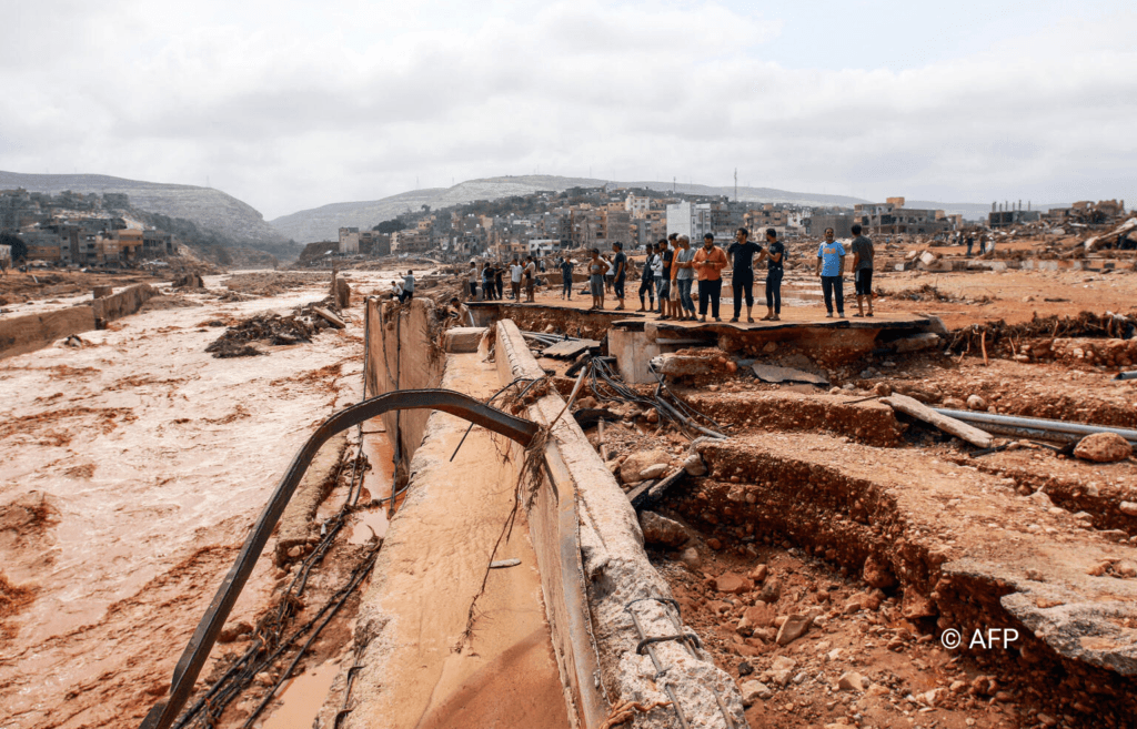 libya flood damage