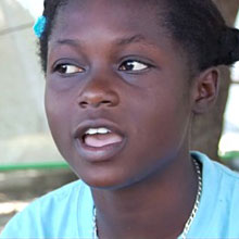 Christine from Haiti