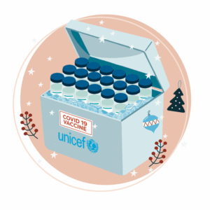 Christmas COVID-19 Vaccines & Cold Box