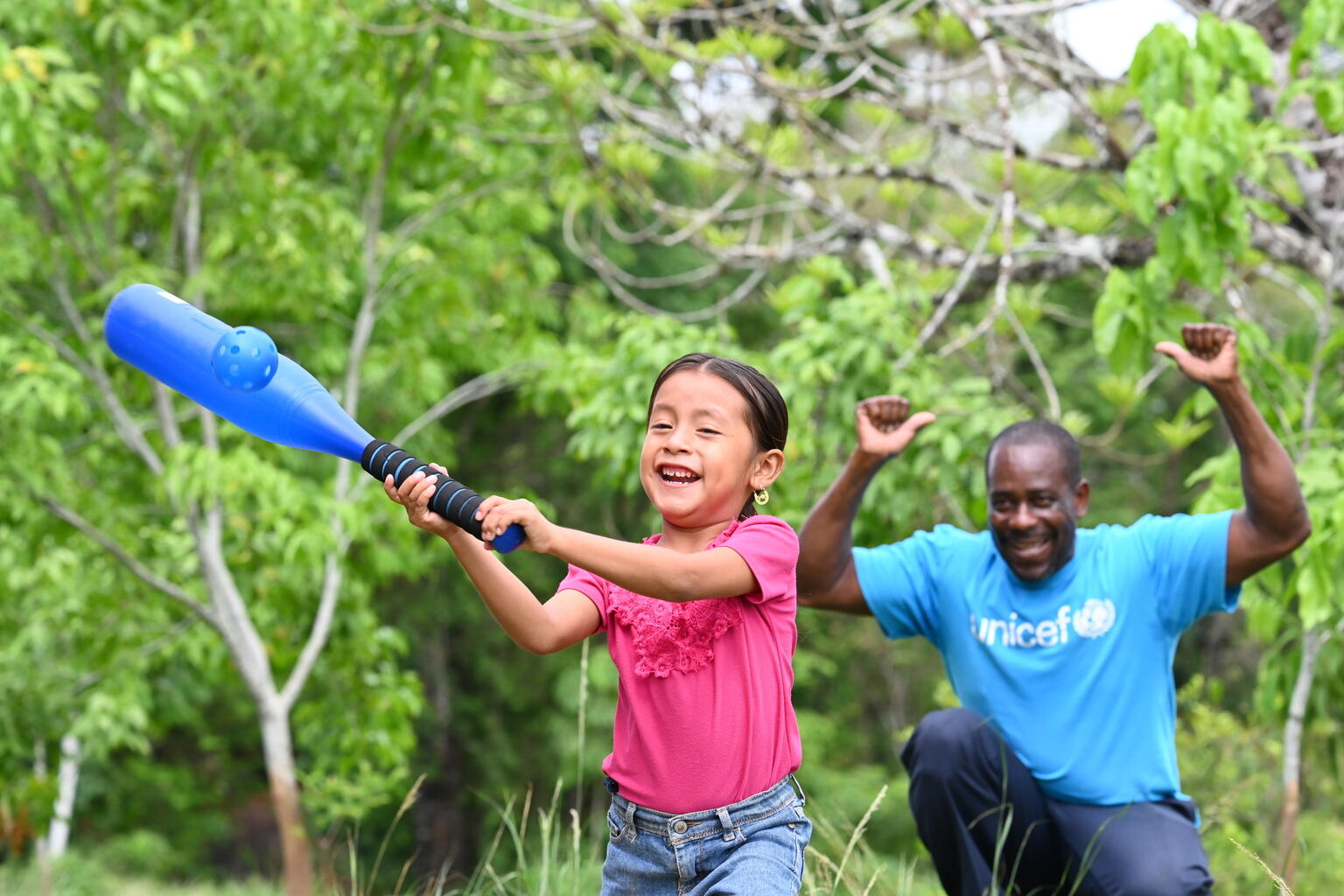 children playing