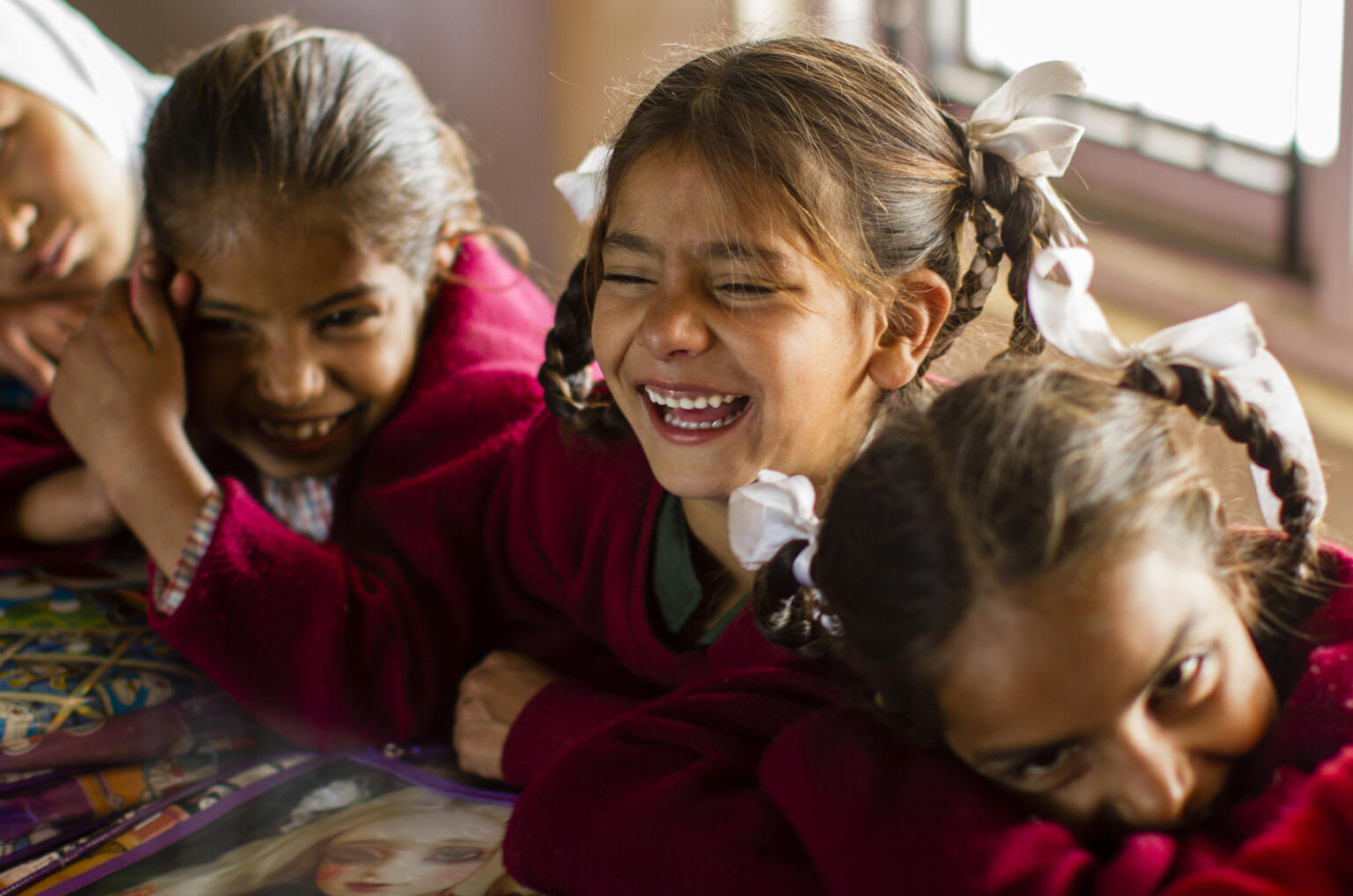 UNICEF supports children in schools everywhere.