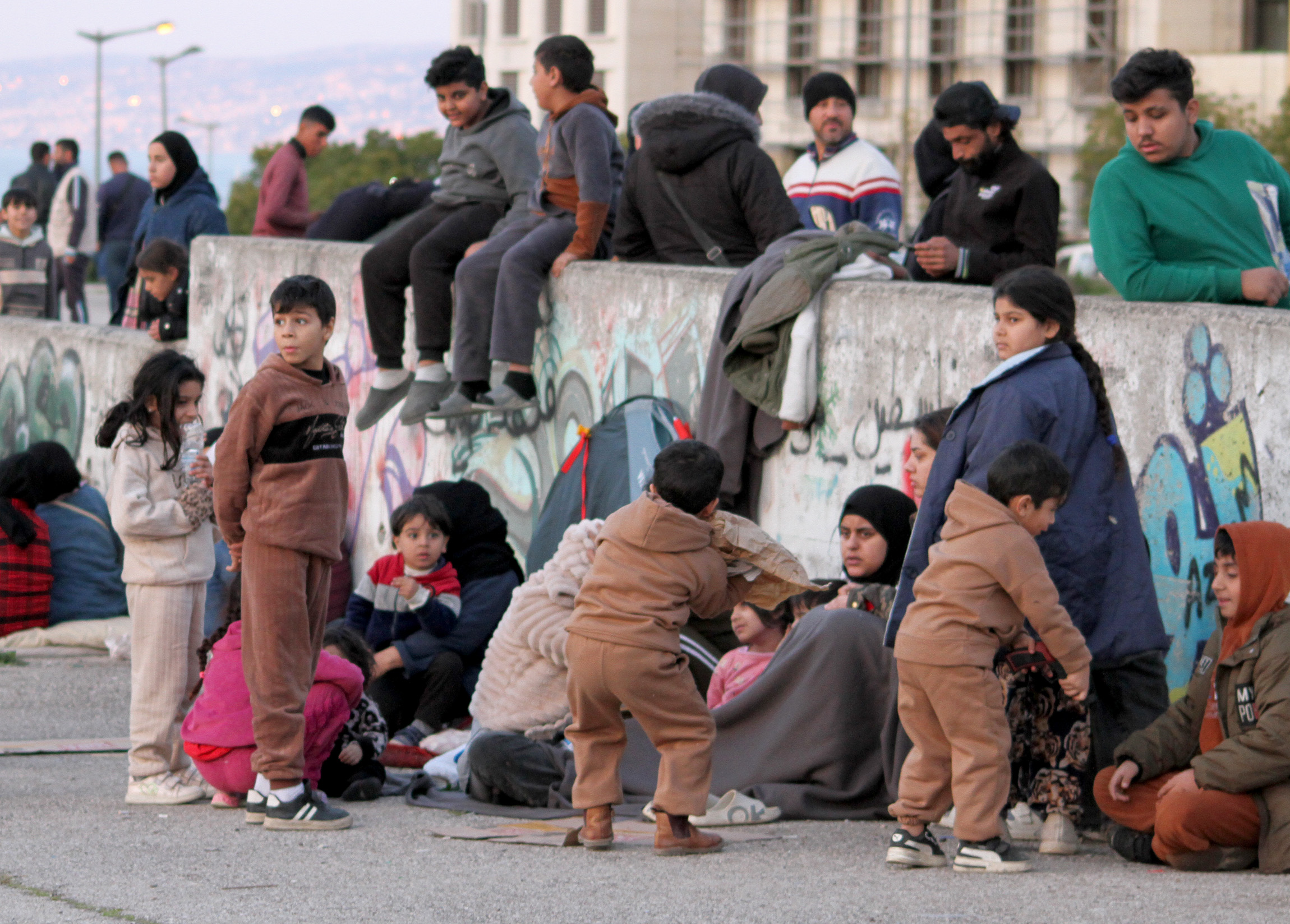 Evacuation warnings issued across several areas of Lebanon have triggered large movements of families seeking safety.